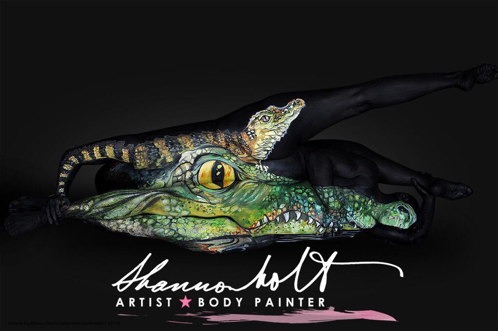 Rosoce's Chili Challenge welcomes Shannon Holt Bodypainting!