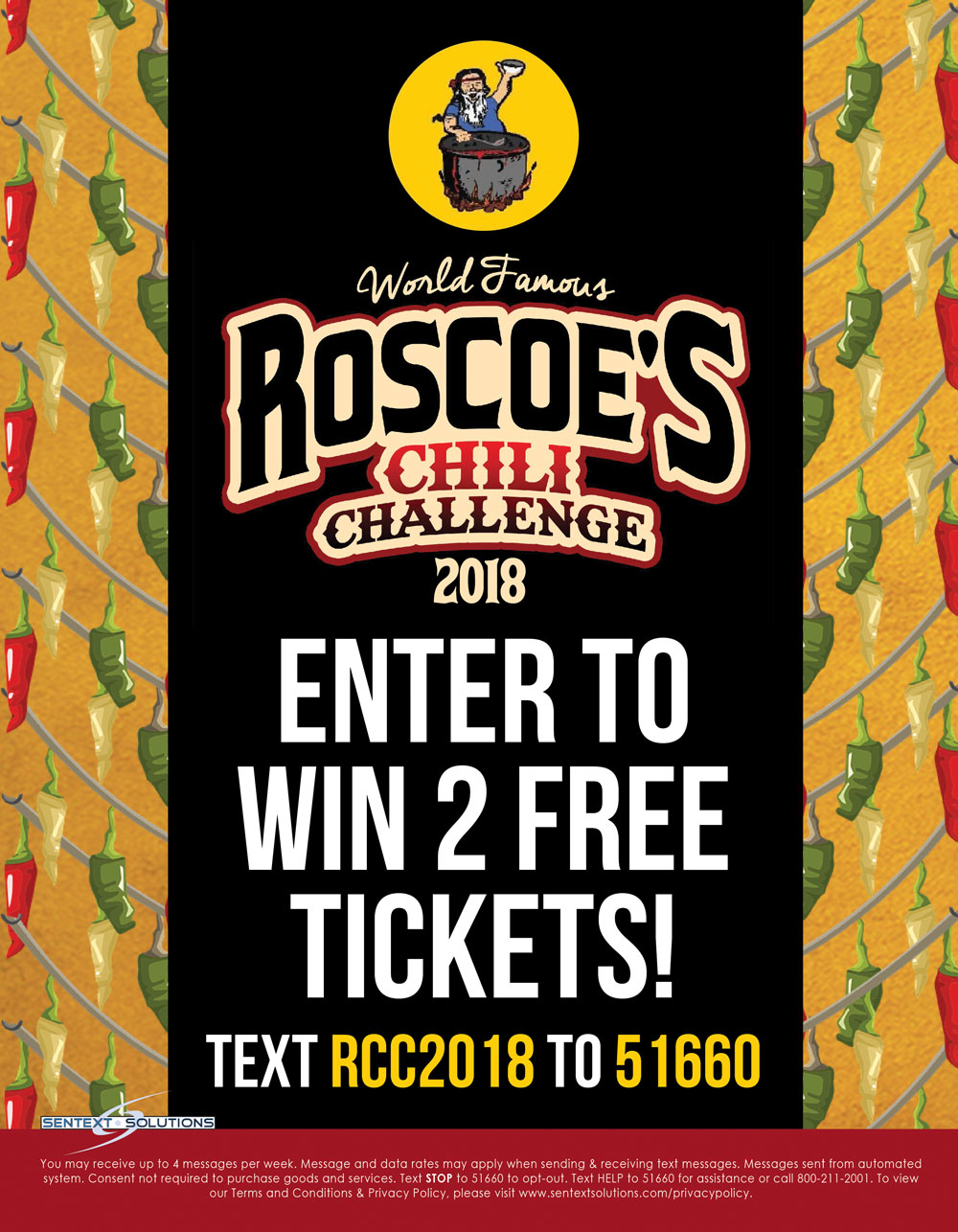 Text Promotions Rosoce's Chili Challenge RCC